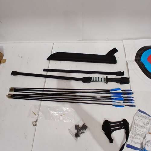 MXESSUA BEGINNER RECURVE BOW & ARROW SET - 45" /18LB - BLACK image 3