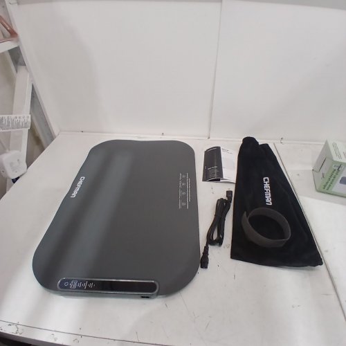 CHEFMAN ROLL N' GO ELECTRIC WARMING SILICONE MAT - 24" X 16" - GREY (MODEL: RJ22-S-GREY-CA) image 2