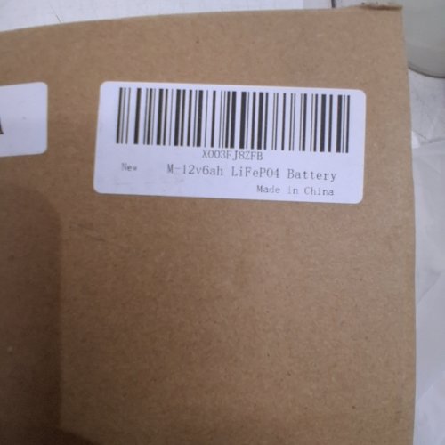 MOSEWORTH LITHIUM IRON PHOSPHATE BATTERY - 6AMP - 12 V (MODEL: M12V6A) image 2
