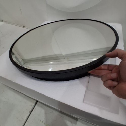 YTSMIR ROUND MEDICINE CABINET MIRROR - 20"X20" - BLACK (MODEL:YT-20IN) image 5