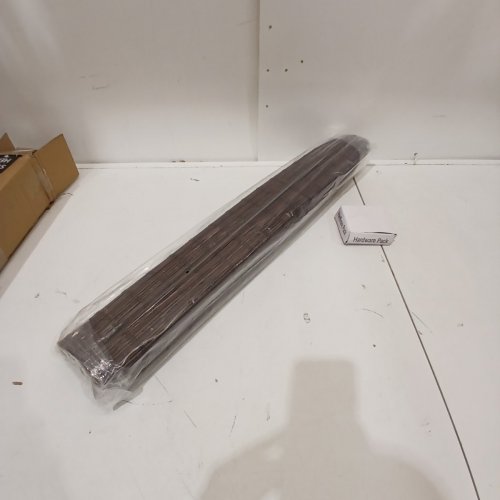 CHICOLOGY CORDLESS BAMBOO ROMAN SHADES - 27" X 64" - BUFFALO (BROWN) image 2
