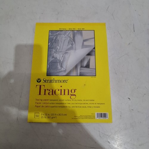 STRATHMORE 300 SERIES TRACING PAPER PAD - 9'' X 12'' (MODEL: P370-9) image 3