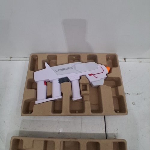 LASER X ULTRA REVOLUTION TWO PLAYER LONG RANGE LASER TAG BLASTER SET - WHITE (MODEL: 87556) image 2