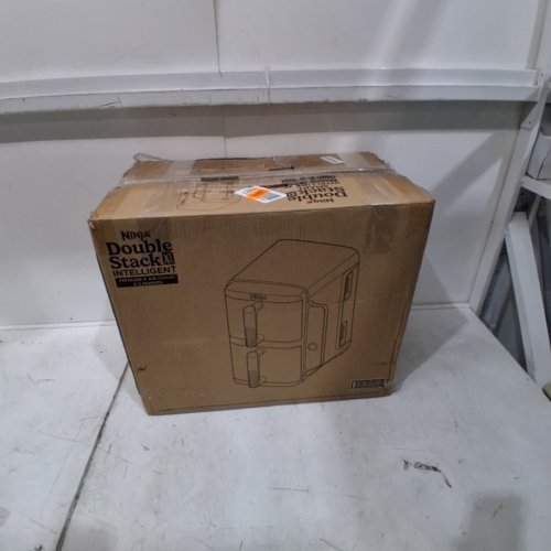 NINJA 6-IN-1 DOUBLESTACK SMART XL 2-BASKET AIR FRYER WITH THERMOMETER - 10QT CAPACITY (5QT/BASKET)- GREY (MODEL: SL451C) image 6