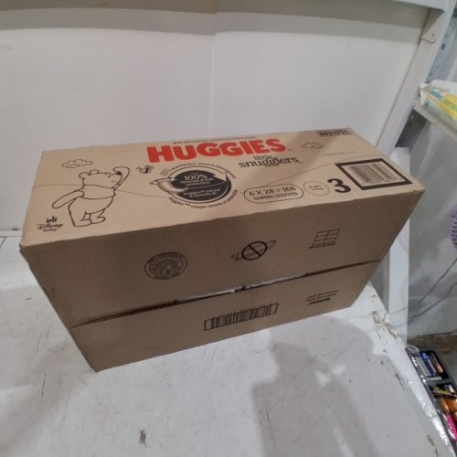 168PK HUGGIES LITTLE SNUGGLERS DIAPERS - SIZE 3 - WINNEY THE POOH image 2