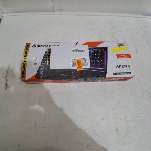 STEELSERIES APEX 3 RGB GAMING KEYBOARD - 10-ZONE RGB ILLUMINATION, IP32 WATER RESISTANT, PREMIUM MAGNETIC WRIST REST, WHISPER QUIET GAMING SWITCHES (MODEL: APEX 3) image 5