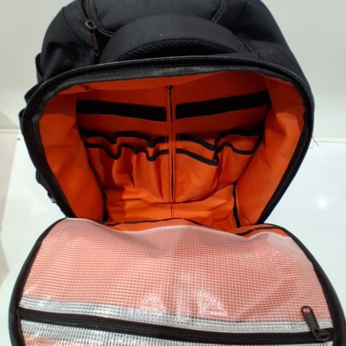 VEVOR ROLLING TOOL BACKPACK - 110LBS MAX - ORANGE/BLACK (MODEL: ZL-LGX-0098) image 3