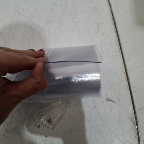 OSTEPDECOR WATERPROOF VINYL TRANSPARENT TABLE PROTECTOR - 42" X 84" - 1.5 MM THICK - CLEAR image 4