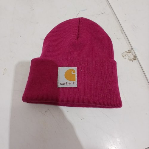 TODDLER'S CARHARTT ACRYLIC WATCH HAT -ONE SIZE FITS MOST- RUBY PINK image 2