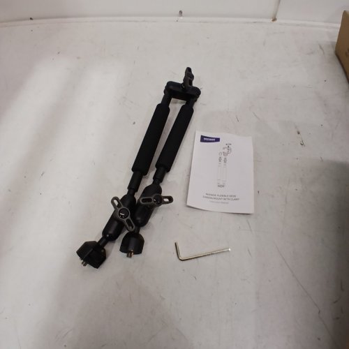 NEEWER MAGIC ARM WITH DESK C CLAMP, OVERHEAD CAMERA MOUNT WITH ARTICULATING MIC BOOM ARM 1/4" 3/8" THREADS - 22" (MODEL: UA057) image 2