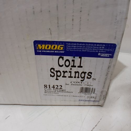 MOOG COIL SPRING SET - FOR KIA SPORTAGE 2011-2016 - BLACK (MODEL: 81422) image 2