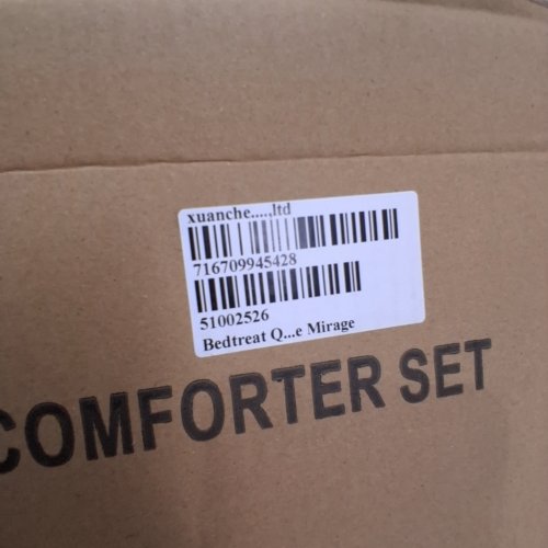 5PC BEDTREAT DOWN ALTERNATIVE COMFORTER SET - QUEEN - MIRAGE image 2