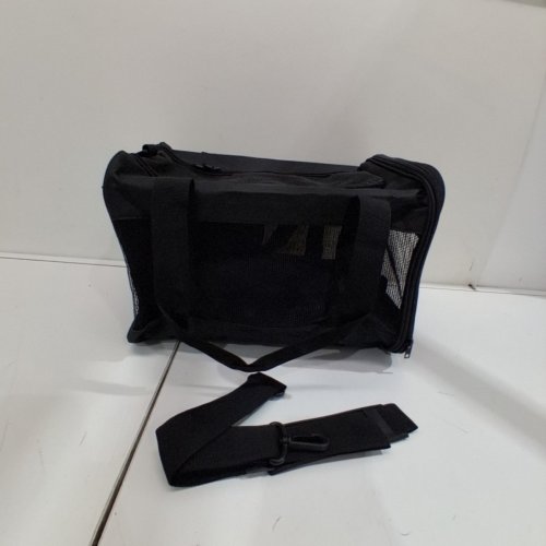 ONE PAW LEIGHTWEIGHT SOFT PET CARRIER - SMALL - BLACK image 3