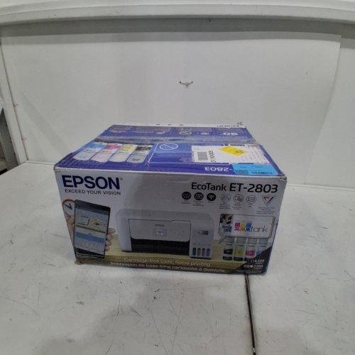 EPSON ECOTANK ET-2803 WIRELESS COLOUR ALL-IN-ONE CARTRIDGE-FREE SUPERTANK PRINTER - 5PPM COLOUR/10PPM BW - (MODEL: C634G) image 7