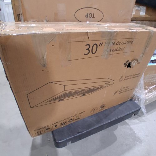 OVO UNDER THE CABINET RANGE HOOD WITH 3 SPEEDS - 700 CFM - 3000K - 30" - STAINLESS STEEL (MODEL: OV-1016) image 10
