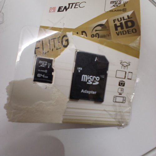 EMTEC ELITE GOLD 64GB/85 MB/S FULL HD MICRO SDXC CLASS 10 MEMORY CARD WITH ADAPTER - BLACK (MODEL: ECMSDM64GXC10GP) image 2