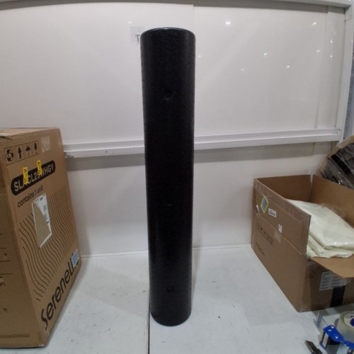 AMAZON BASICS HIGH-DENSITY ROUND FOAM ROLLER - 36" - BLACK image 2
