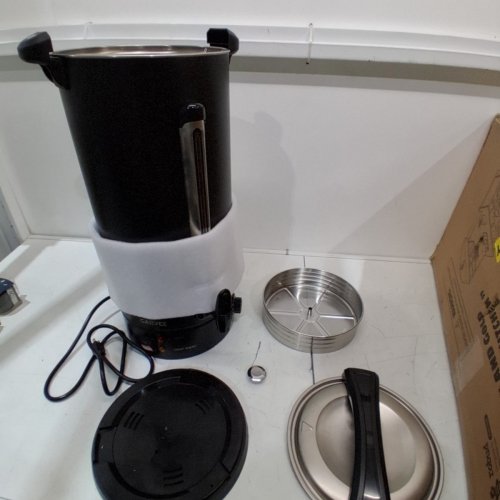 GARVEE DOUBLE WALL COMMERCIAL COFFEE URN - 18L - BLACK/STAINLESS STEEL (PHK_33F96FW7) image 3
