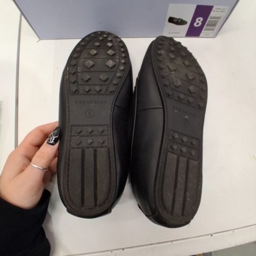 WOMEN'S AEROSOLES DRIVING STYLE LOAFER - 8 - BLACK (MODEL: 1863915) image 3