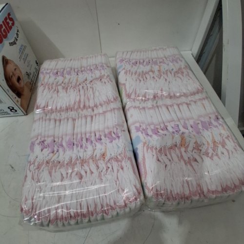 80PK HUGGIES SNUG & DRY DIAPERS - SIZE 8 image 2