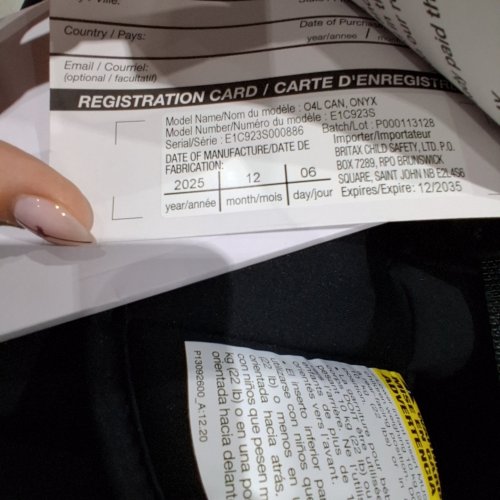 BRITAX ONE4LIFE CAR SEAT - ONYX (MODEL: E1C923S) image 2
