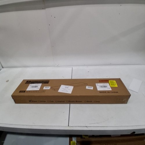 2PK FUN MEMORIES WOOD FLOATING SHELVES - 32" X 6.5" X 1.1" - BLACK image 3