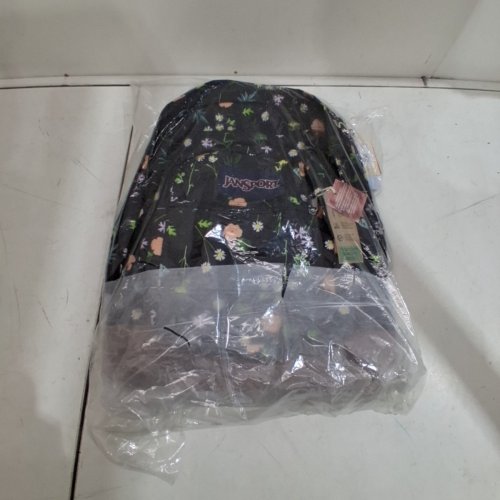 JANSPORT COOL STUDENT BACKPACK - 34L - 15" - FLORAL BLACK/BROWN (MODEL: JS0A2SDDKW9) image 2