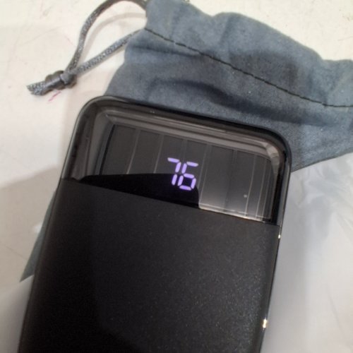 CHARMAST USB-C 10400MAH POWER BANK, BLACK - (MODEL: W1056) image 2