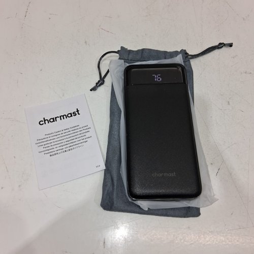CHARMAST USB-C 10400MAH POWER BANK, BLACK - (MODEL: W1056) image 3