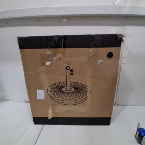 JEARY WATER FILLED PATIO UMBRELLA STAND - 81.5LBS MAX - BLACK (MODEL: A091-004-001-044) image 4