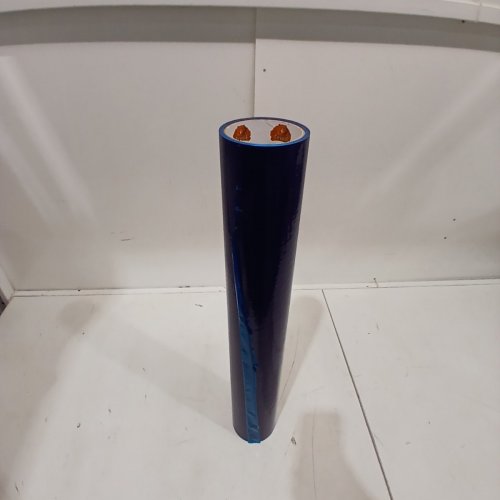 TAPEBEAR SELF-ADHESIVE PLASTIC FLOOR PROTECTION FILM - 24" X ~APPROX 150FT - BLUE image 3