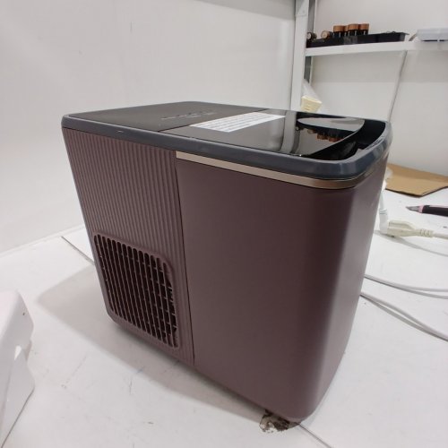 FRIGIDAIRE RETRO FREESTANDING BULLET SHAPED ICE MAKER - 26LBS - MAUVE (MODEL: EFIC513-MAUVE) image 7