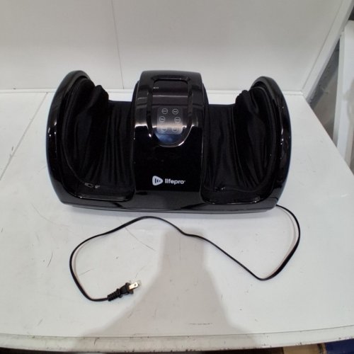 LIFEPRO RELAXATILT X FOOT MASSAGER WITH HEAT - BLACK/BLUE (MODEL: LP-RLXTX-BLK) image 3