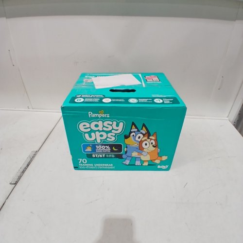70PK PAMPERS TODDLER TRAINING UNDERWEAR EASY UPS DIAPERS TRAINING PANTS - SIZE 5T/6T - BLUEY image 3