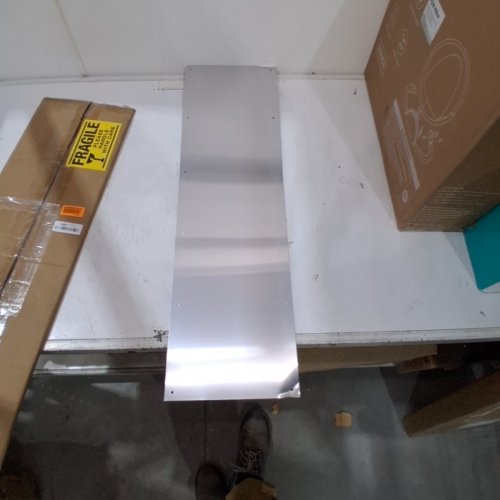 PRIME-LINE PRODUCTS 10" X 34" DOOR KICK PLATE SATIN ALUMINUM (MODEL:J 4620) image 4