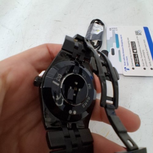 MEN'S SOUYIE LUXURY SMART WATCH - 40MM - BLACK image 4