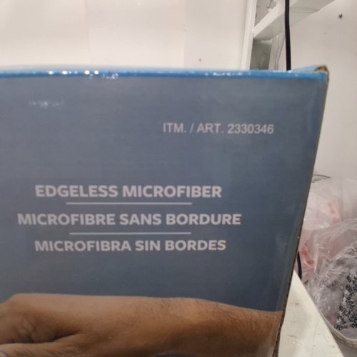 80PK GRAB-A-RAG REUSABLE MULTIPURPOSE MICROFIBRE RAGS - WHITE (MODEL: 2330346) image 2
