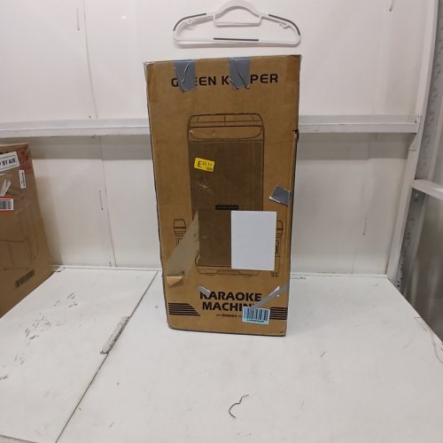 GREEN KEEPER KARAOKE MACHINE WITH 2 WIRELESS MICROPHONE AND REMOTE - 400W - BLACK - (MODEL: GKD60) image 6