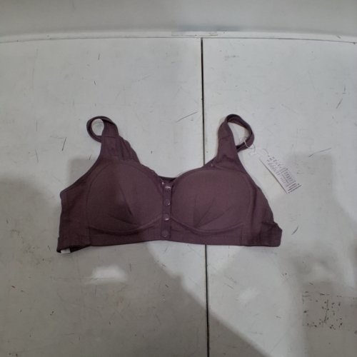 WOMENS SEEMLESS NO STEEL FRONT CLOSE BRA - 42 - PURPLE image 2