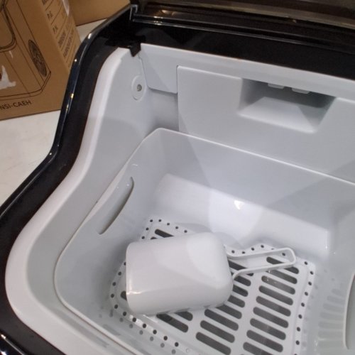 EUHOMY PEARL L1 PORTABLE NUGGET ICE MAKER COUNTERTOP - 35LBS CAPACITY - STAINLESS STEEL (MODEL: IM013-NSI-CAEH) image 4