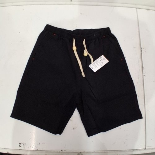 UNISEX DRAWSTRING BOARDSHORTS STYLE SHORTS - 2XL - BLACK image 2