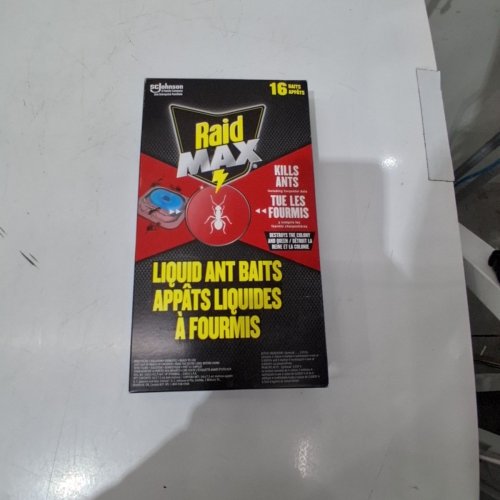 14PK RAID MAX LIQUID ANT BAIT TRAPS - CLEAR/BLUE (MODEL: 1997885) image 3