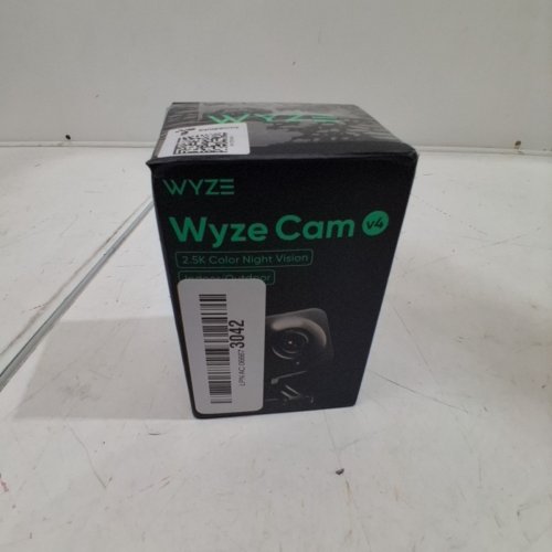 WYZE WIFI SECURITY CAMERA WITH COLOUR NIGHT VISION - 2.5 K - BLACK (MODEL: WYZEC4BKX2) image 6