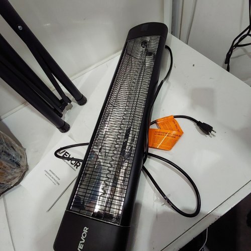 INDOOR/OUTDOOR 1500W INFRARED ELECTRIC SPACE HEATER WITH REMOTE - 34" - BLACK - (MODEL-T13-GR15VDL0 image 4