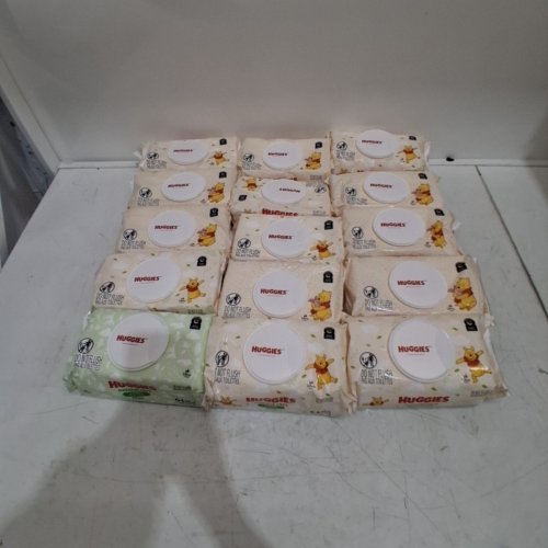 960PK HUGGIES NATURAL CARE SENSITIVE UNSCENTED BABY WIPES - 15 X 64PK (960PK TOTAL) - WINNIE THE POOH image 2