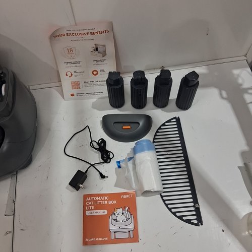 ABRCT AUTOMATIC SELF CLEANING LITTER BOX - DARK GREY (MODEL: CT-LBWXY) image 7