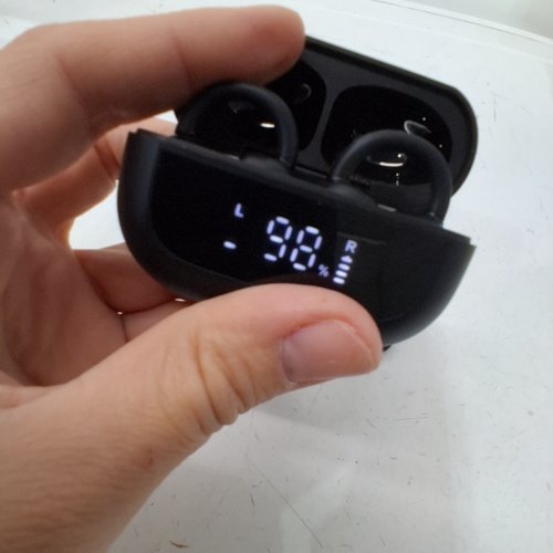 TOZO BLUETOOTH OPENEARRING EARBUDS - BLACK (MODEL: T13064) image 3