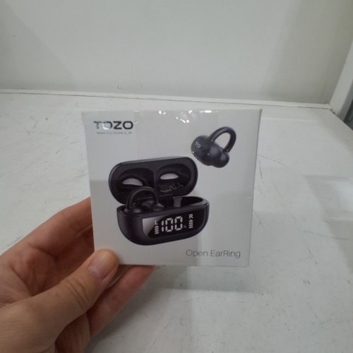 TOZO BLUETOOTH OPENEARRING EARBUDS - BLACK (MODEL: T13064) image 6