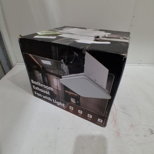 FITOP BATHROOM EXHAUST FAN WITH LIGHT - 110CFM - 43W - 1200LM - WHITE - (MODEL:‎BPT13B-110L13) image 4