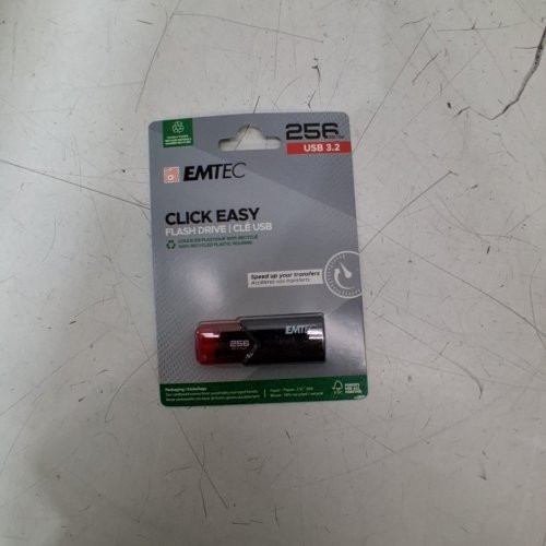 EMTEC 3.2 USB FLASH DRIVE - 256 GB USB - BLACK/RED image 2